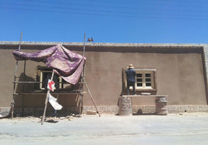 آغاز مرمت منزل تاریخی رحیمی بجستان