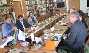 نشست شهردار ارومیه با سرمربی تیم والیبال شهرداری ارومیه