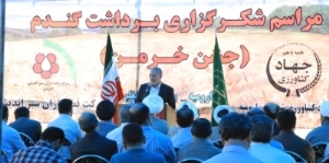 برگزاری مراسم شکرگذاری برداشت گندم در ارومیه