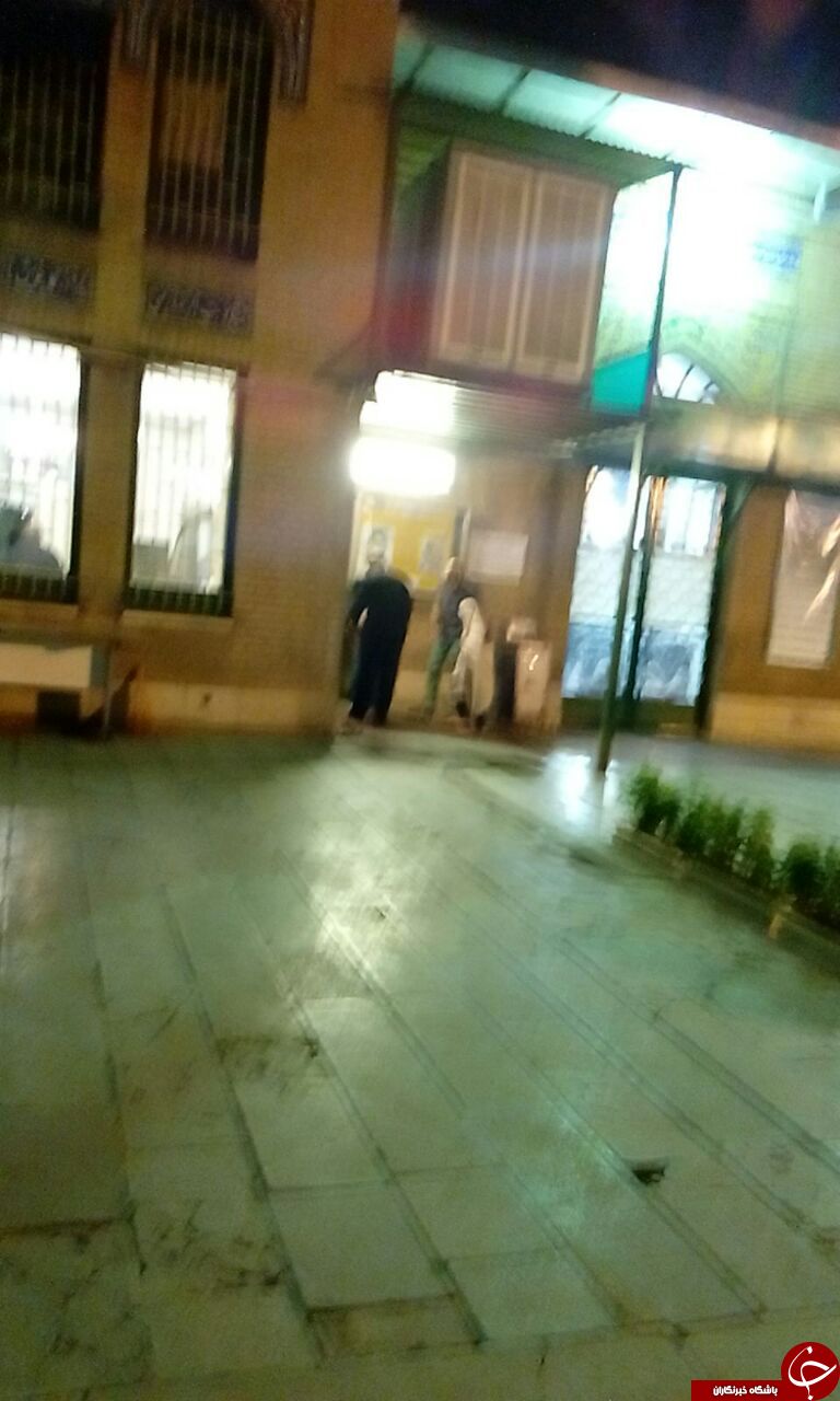 فیلم و تصاویر از مسجد کنی تهران