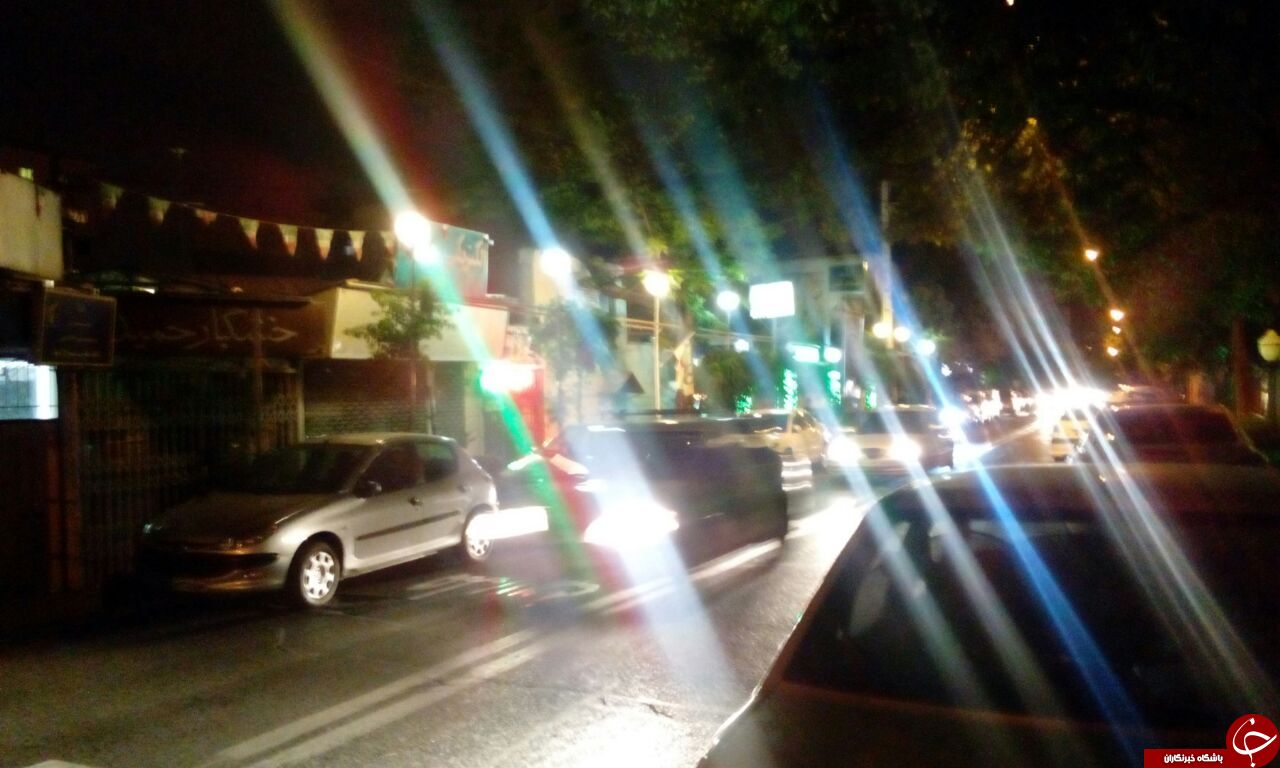 فیلم و تصاویر از مسجد کنی تهران