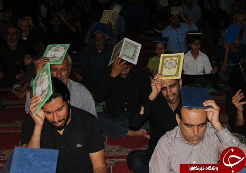 حضور پرشور هرمزگانیان در مراسم احیای شب قدر
