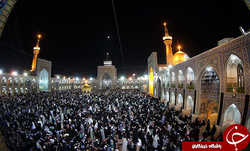 طنین فرياد الغوث الغوث در حرم مطهر رضوی+تصاویر