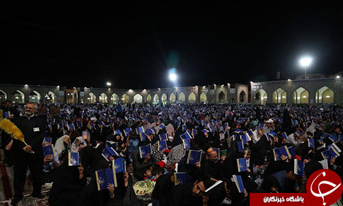 طنین فرياد الغوث الغوث در حرم مطهر رضوی+تصاویر