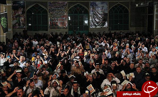 بر گزاری مراسم  احیای شب قدر در لرستان +تصاویر