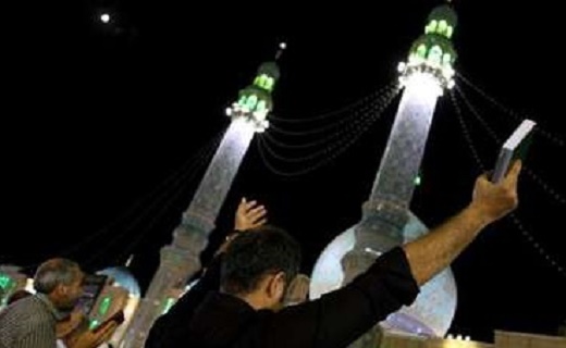 شب احیا در مسجد جمکران&lrm;/ تصاویر