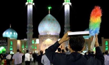 شب احیا در مسجد جمکران&lrm;/ تصاویر