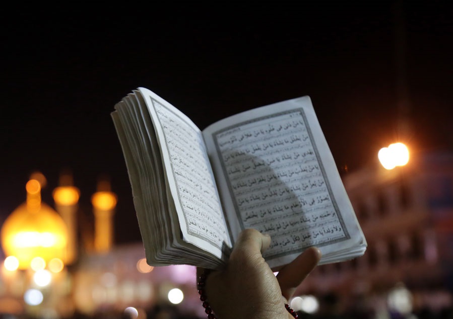 گزارش تصویری شب نوزدهم در حرم مطهر