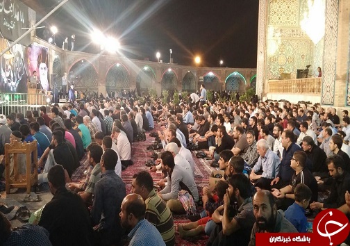 بر گزاری مراسم  احیای شب قدر در استان های کشور +تصاویر