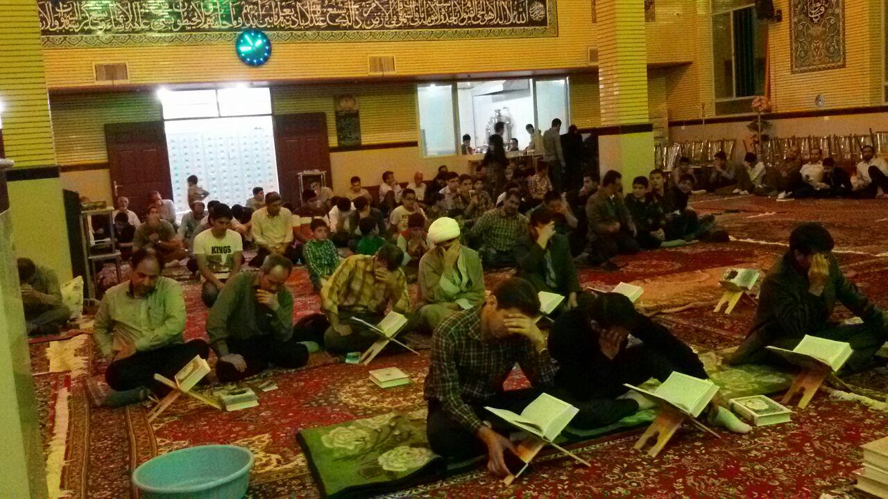 مراسم شب قدر در شهرستان مرند + تصاویر