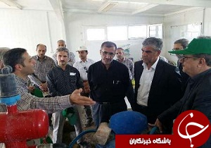 بازدید معاون وزیر جهاد کشاورزی از دو طرح در استان قزوین