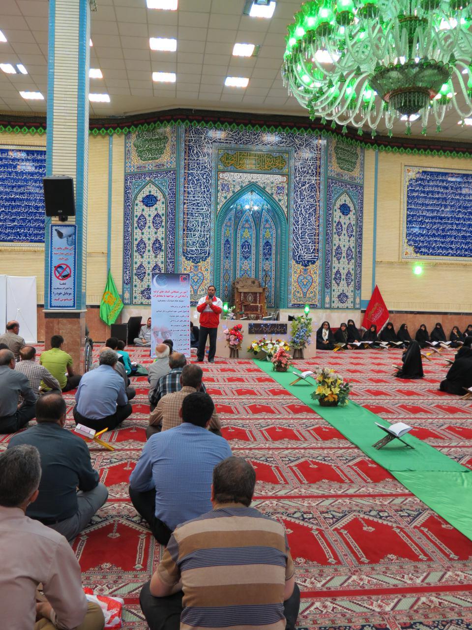 آموزش امداد وکمک های اولیه در مساجد شهرستان ارومیه