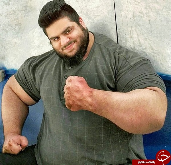 دیلی میل تصویر هالک ایرانی را منتشر کرد + تصاویر