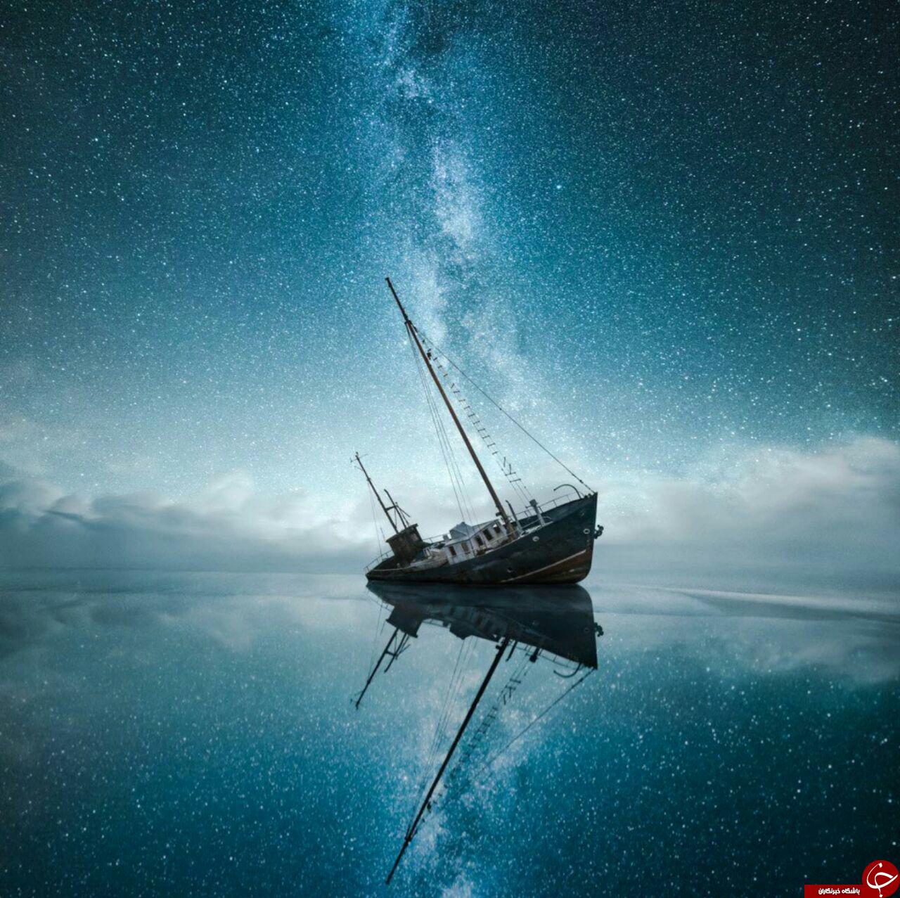 درختان برج مانند سکویا در نوادای آمریکا؛کشتی به گل نشسته/در بریتانیا گوجه هایی با رنگ سیاه تولید می شود/مدل لباس پلیس های زن انگلیس/صحنه&zwnj;ای که روباهی در حال خوردن /ساختمان مشهوری در اسپانیا /درمان درد کمر
