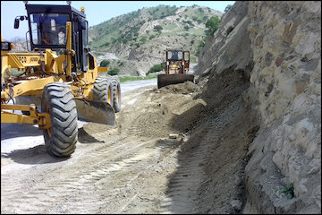 ایمن سازی مسیرهای حوزه استحفاظی شهرستان همدان