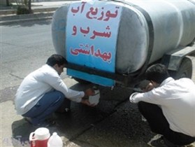 آبرسانی با تانکر به 7 روستای هندیجان