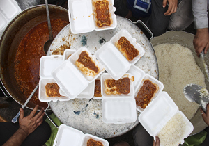 اطعام ایتام در ممسنی
