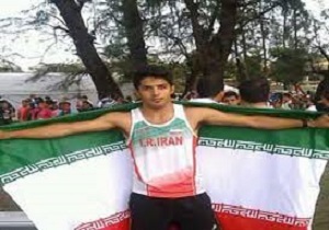 مدال برنز رقابت های قزا قستان بر گردن دونده قزوینی
