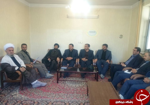 دیدار فرماندار تاکستان با مسئولین این شهرستان