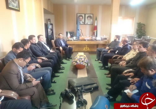 دیدار فرماندار تاکستان با مسئولین این شهرستان