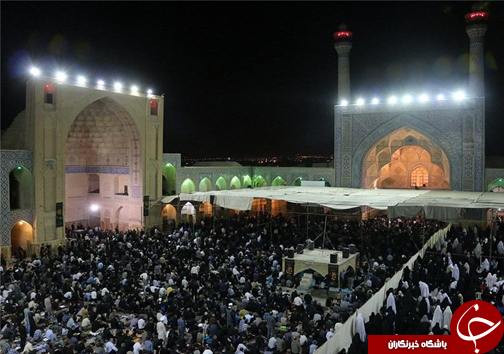 مراسم احیای شب بیست و یکم ماه رمضان در اصفهان