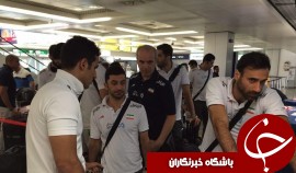 بازگشت تیم ملی والیبال به تهران