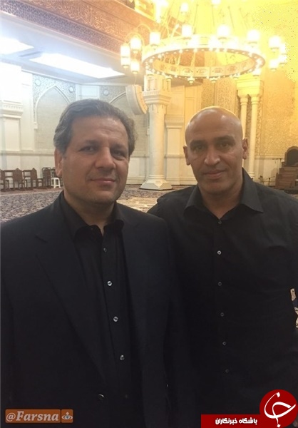 علیرضا منصوریان در مراسم شب قدر + عکس