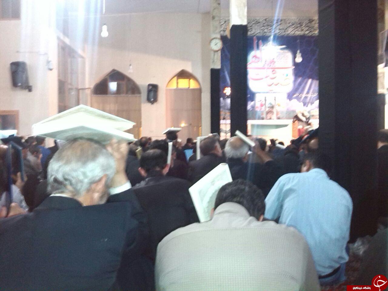مراسم شب قدر در امامزاده حضرت سید ابراهیم + تصاویر