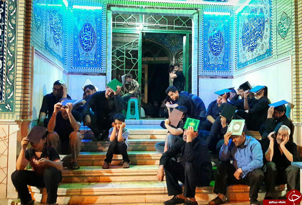 حال و هوای شبهای قدر در مسجد امام رضا (ع) ساوه + تصاویر حال و هوای شبهای قدر در مسجد امام رضا (ع) ساوه + تصاویر