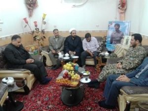 تجلیل از خانواده اولین پاسدار شهید خوزستان