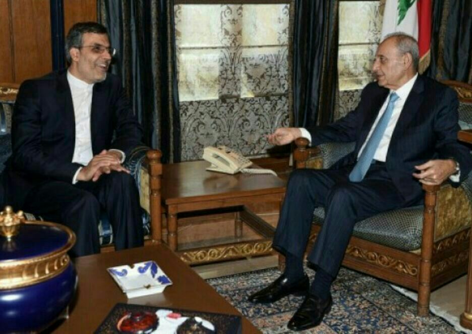 دیدار و گفت&zwnj;وگوی جابری&zwnj;انصاری با مقام&zwnj;های ارشد لبنان