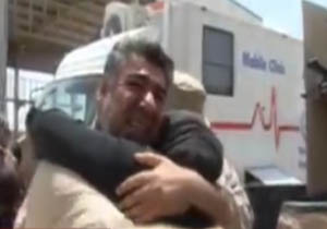نجات صدها خانواده عراقی آواره با نزدیک شدن ارتش عراق به شرقاط + فیلم