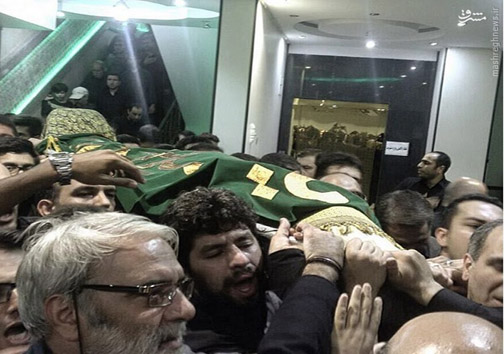 عکس/ مراسم وداع با مرحوم علی دادمان