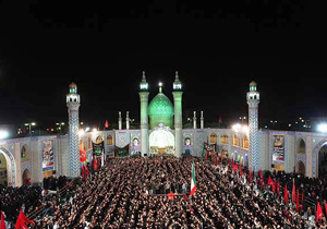 برگزاری مراسم سوگواری شهادت امیرالمؤمنین(ع) اهتزاز پرچم عزای علوی در هلال بن علی ( ع)