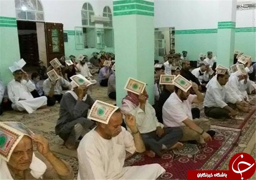 احیای شبهای قدر در نبل و الزهراء +عکس