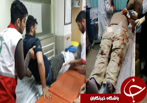 2 زخمی به علت واژگونی خودرو