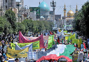 اعلام مسیر راهپیمایی روز قدس در مشهد