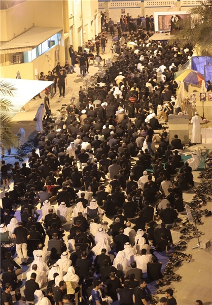ادامه تحصن بحرینی&zwnj;ها درمقابل منزل شیخ عیسی قاسم