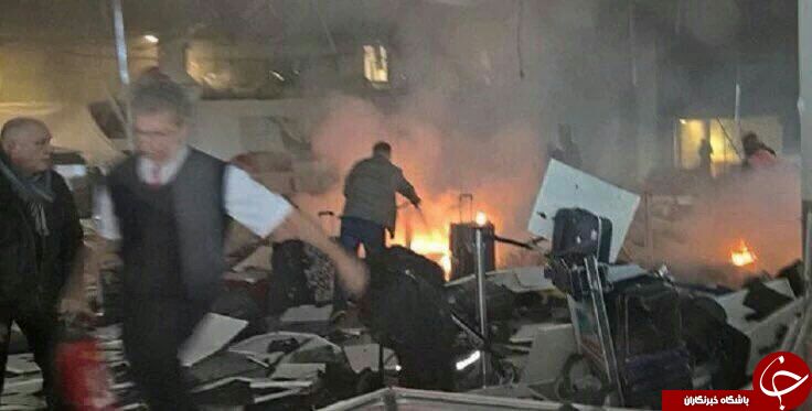 انفجار و تیراندازی در فرودگاه آتاتورک استانبول/ دست کم 50 نفر مجروح شدند + فیلم و تصاویر