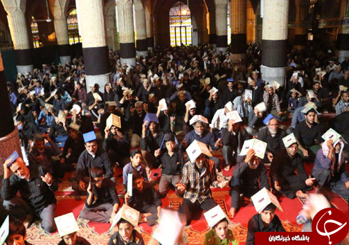 حضور پرشور هرمزگانی ها در مراسم  معنوی احیای شب قدر