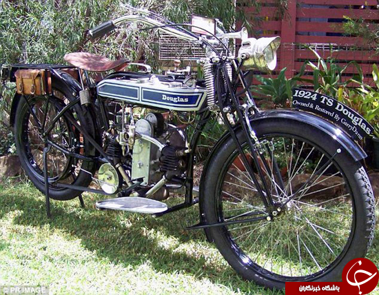 موتورسیکلت عجیب مدل سال 1942 به سرقت رفت +عکس