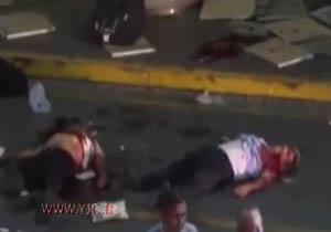 ویدئوی دلخراش از اجساد کشته شدگان حادثه فرودگاه ترکیه (18+)
