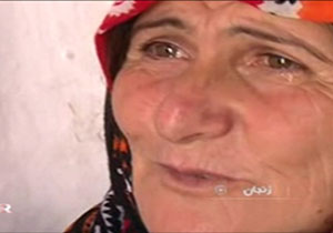 مادری که میخندد اما گوشه چشمش خیس است + فیلم