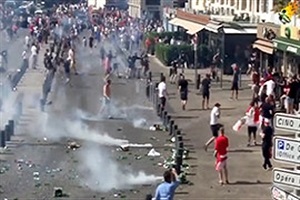 فیلم درگیری های خشن در یورو 2016