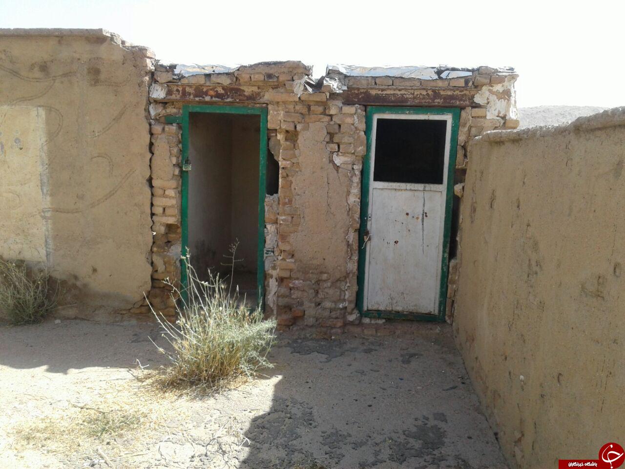 تصاویری از مدرسه متروکه سرچشمه ضرونی
