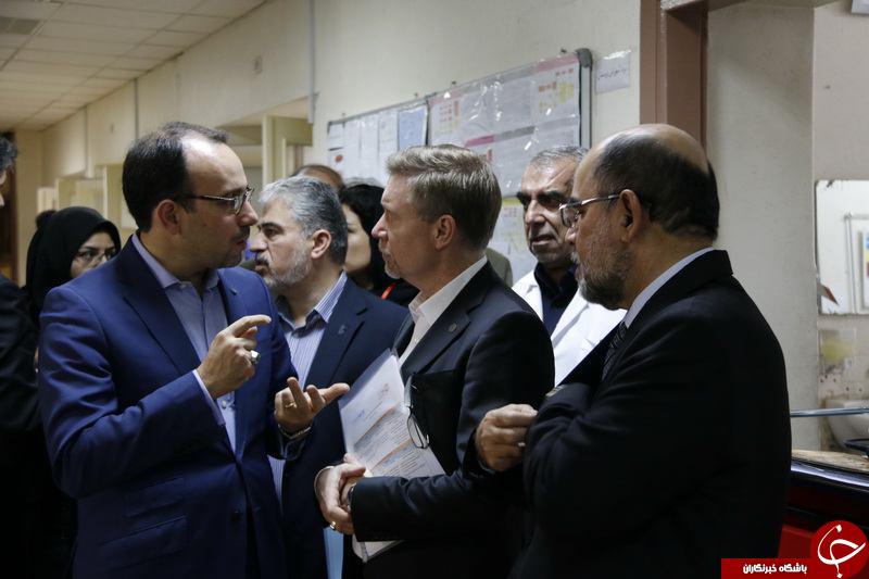 بازدید از بیمارستان اکبرابادی در راستای پروژه بهبود سلامت مادران افغان
