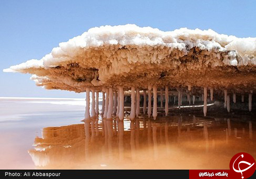 روی سرخ دریاچه ارومیه