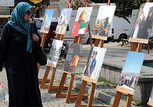 برپایی نمایشگاه عکس قدس در استانبول