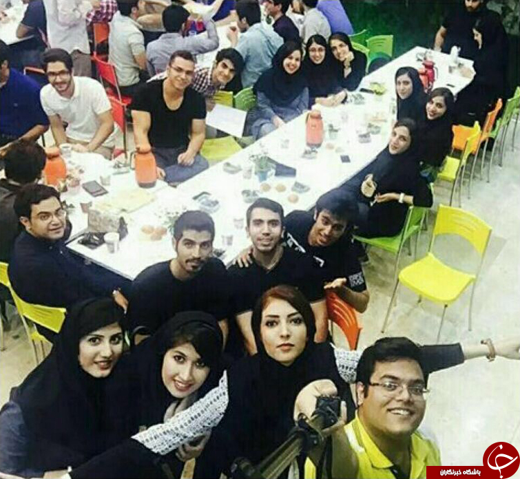 افطاری مختلط در دانشگاه امیرکبیر تهران + عکس