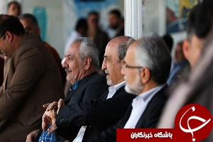 حضور وزیر ورزش در مسابقات اتومبیلرانی سرعت